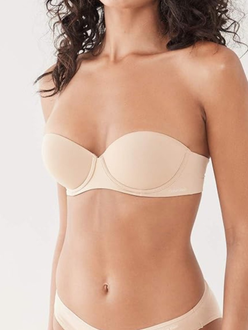 Calvin Klein Nude Strapless Bra